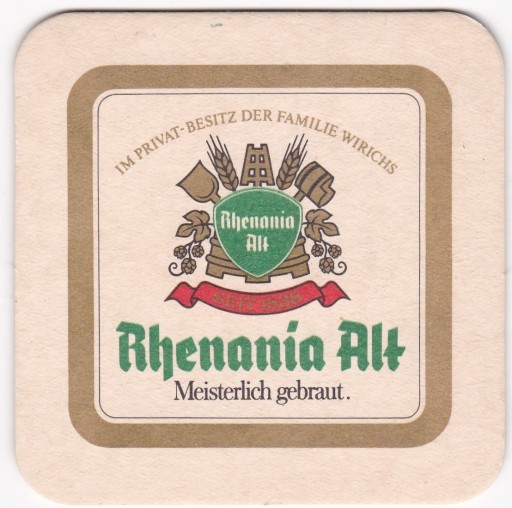 Zdjęcie oferty: Niemcy - Brauerei Rhenania Krefeld
