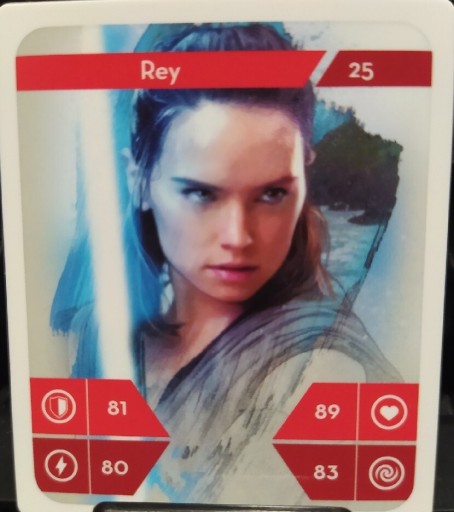 Zdjęcie oferty: Karta Star Wars Rey 25 Kaufland
