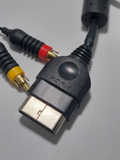 Zdjęcie oferty: Oryginalny kabel AV xbox classic 