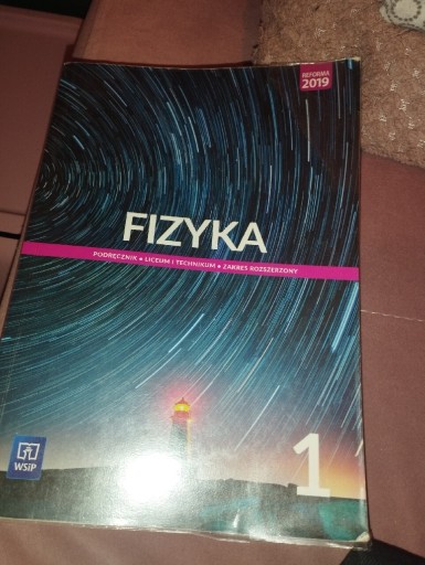 Zdjęcie oferty: Książka od fizyki do klasy 1 technikum 