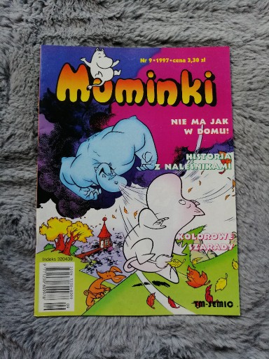 Zdjęcie oferty: IDEALNY komiks MUMINKI Tm-Semic 9/1997 9/97 