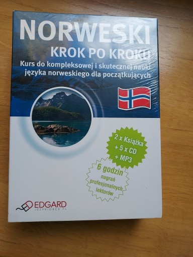 Zdjęcie oferty: Norweski Krok Po Kroku EDGAR 2xKsiążka 5xCD