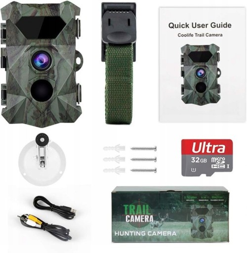 Zdjęcie oferty: KAMERA MYŚLIWSKA COOLIFE H953   850NM Nowa.