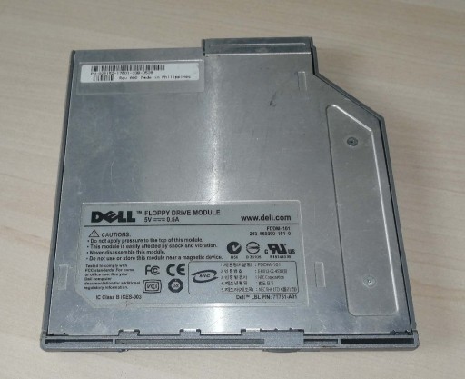 Zdjęcie oferty: Stacja dyskietek FDD do laptopów Dell FDDM-101