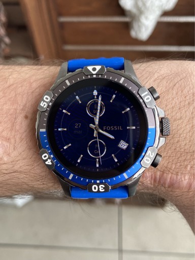 Zdjęcie oferty: Zegarek Fossil Smartwatches GEN 5 Garett HR BLUE