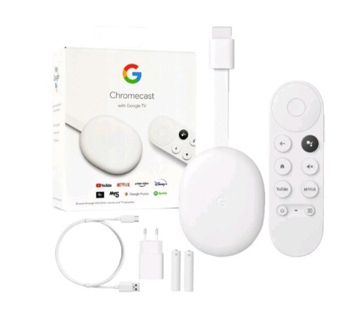 Zdjęcie oferty: GOOGLE Chromecast 4.0 Google TV Full HD