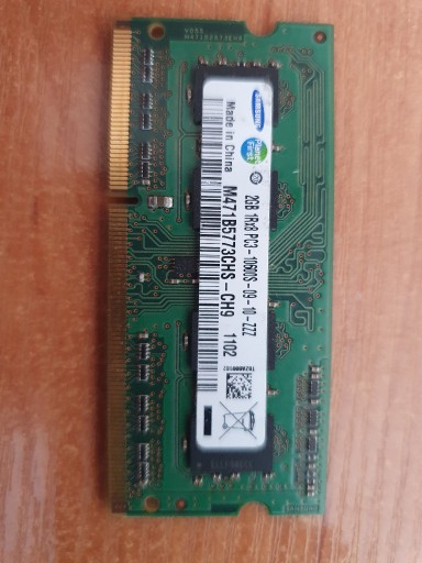 Zdjęcie oferty: Pamięć RAM DDR3 Samsung M471B5773CHS-CH9 2 GB