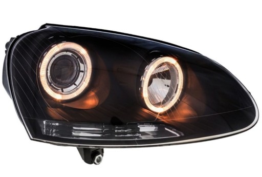 Zdjęcie oferty: Lampy przednie Golf 5 Angel Eyes H7