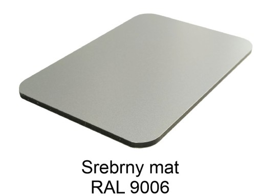 Zdjęcie oferty: płyta kompozytowa dibond 3mm Srebrny mat RAL9006