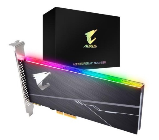 Zdjęcie oferty: Dysk SSD Gigabyte 512GB AIC PCIe NVMe AORUS