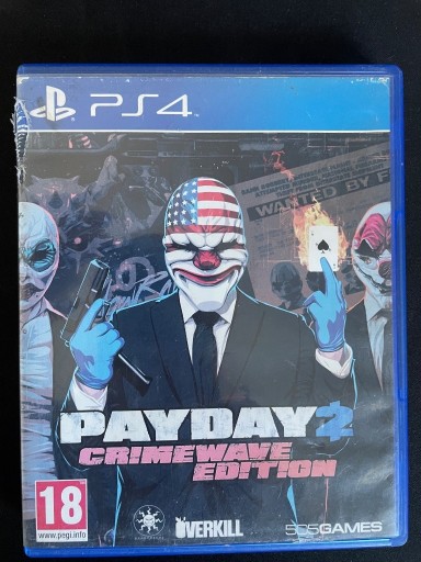 Zdjęcie oferty: PAYDAY 2 Crimewave edition- PS4 