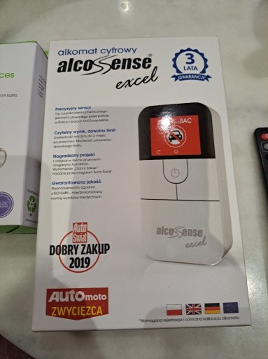 Zdjęcie oferty: Alkomat AlcoSense Excel - nowy, nieużywany