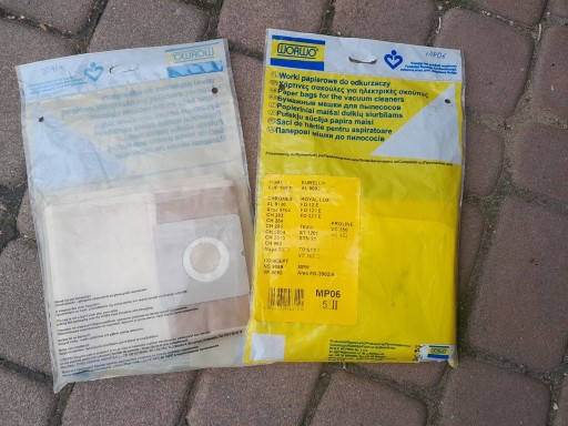Zdjęcie oferty: worki do odkurzaczy symbo MP06 2 komplety