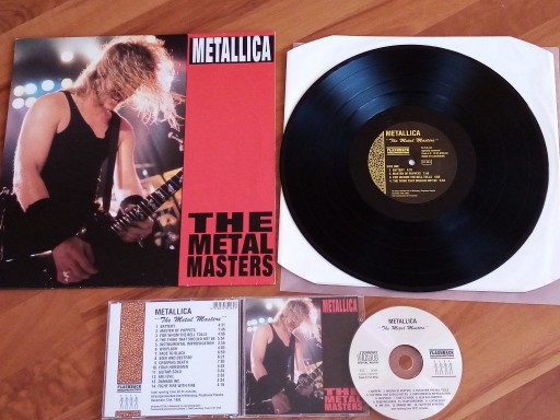 Zdjęcie oferty:  Metallica  The Metal Masters Vinyl+CD