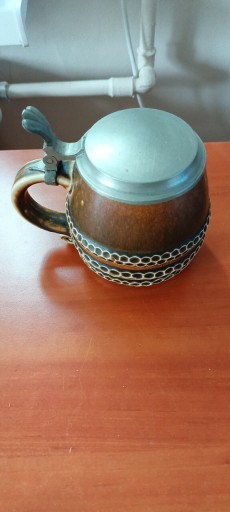 Zdjęcie oferty: Powojenny ceramiczny kufel 