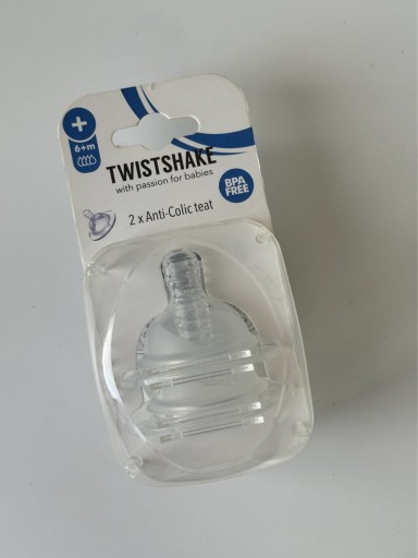 Zdjęcie oferty: Twistshake Baby Smoczki Antykolkowe -Zestaw 2 (6m)