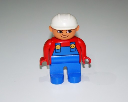 Zdjęcie oferty:  Lego Duplo 4555pb076 Figurka Pracownik budowlany