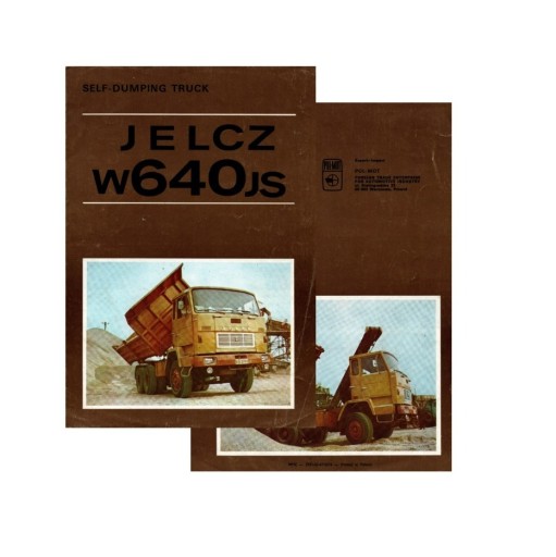 Zdjęcie oferty: PROSPEKT PRL JELCZ W640JS SELF-DUMPING TRUCK 