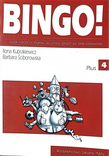 Zdjęcie oferty: Bingo Plus 4 - gry i zagadki logiczne