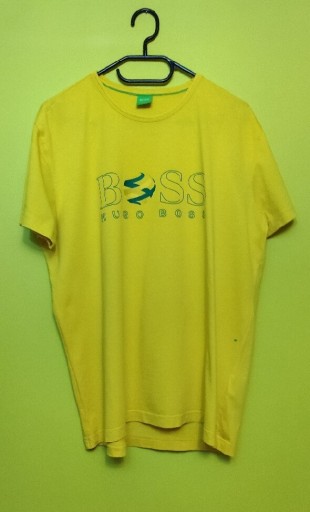 Zdjęcie oferty: Koszulka t-shirt żółta kanar. Hugo Boss stan ideal