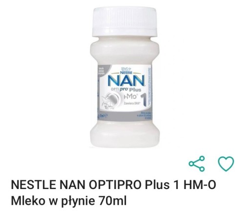 Zdjęcie oferty: Mleko Nestle NAN opti pro Plus 1