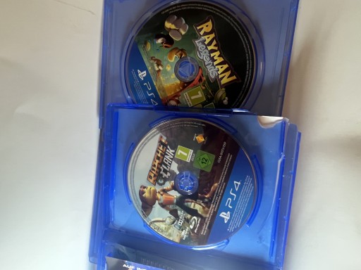 Zdjęcie oferty: 2 gry na PS4(Rayman legends&Ratchet i Clank)