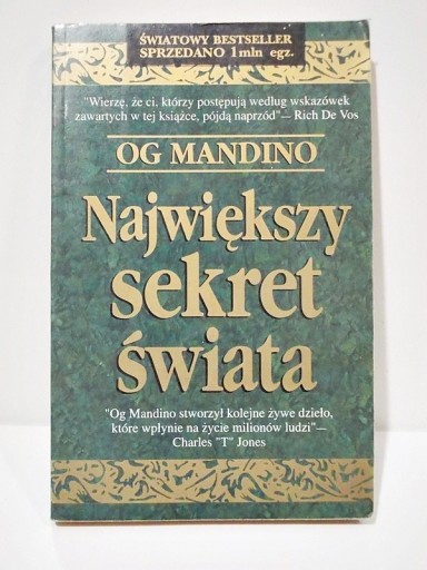 Zdjęcie oferty: Największy sekret świata, Og. Mandino
