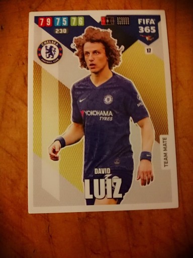 Zdjęcie oferty: karty panini fifa 365 2020 David Luiz