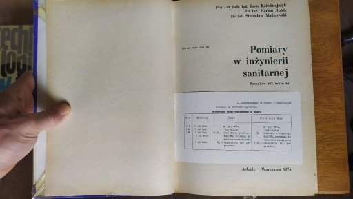 Zdjęcie oferty: Pomiary w inżynierii sanitarnej