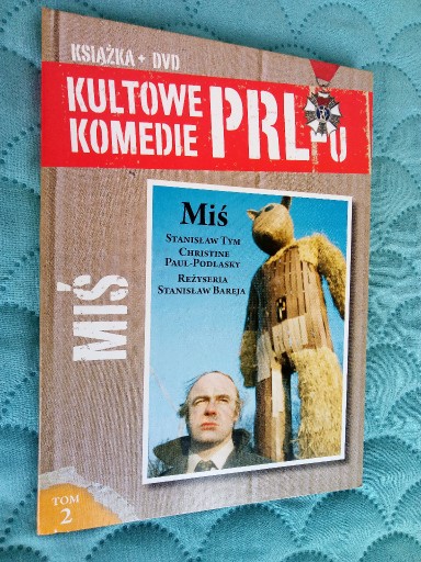 Zdjęcie oferty: MIŚ  książka + DVD  Stanisław Bareja   NOWA OKAZJA
