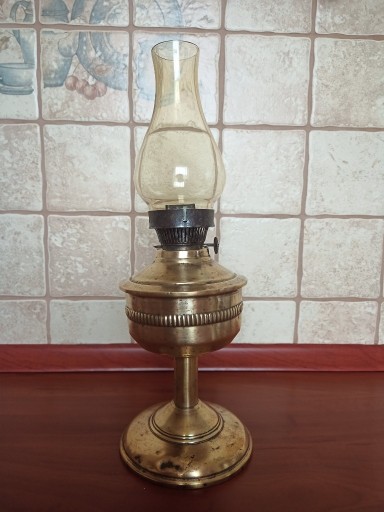 Zdjęcie oferty: Lampa naftowa mosiądz mosiężna
