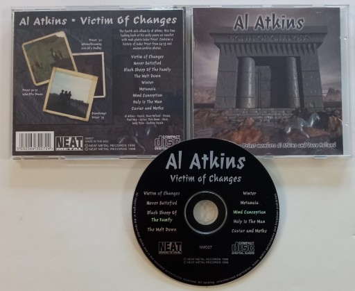 Zdjęcie oferty: AL ATKINS - VICTIM OF CHANGES / CD 1998