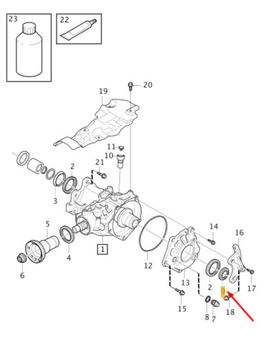 Zdjęcie oferty: VOLVO OE 32249344 USZCZELNIACZ 