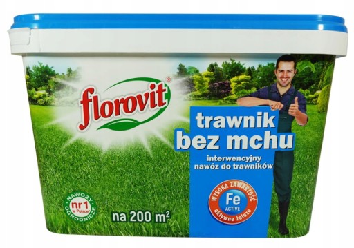 Zdjęcie oferty: Florovit nawóz do trawników antymech  4 kg