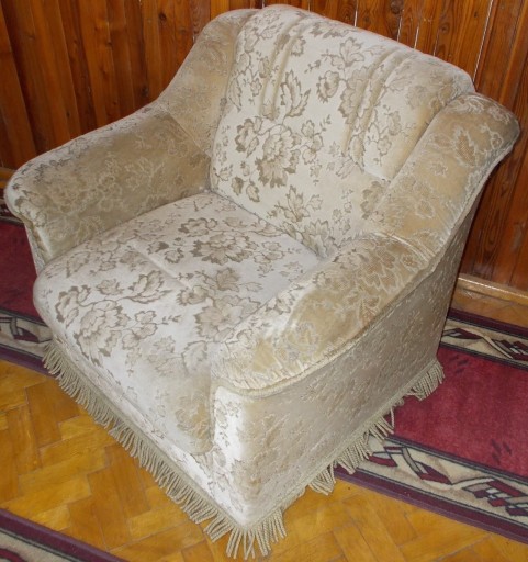 Zdjęcie oferty: Fotel klasyczny masywny duży wygodny Ełk