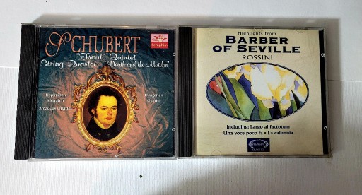 Zdjęcie oferty: Schubert, Rossini "Barber of Seville" 2 CD