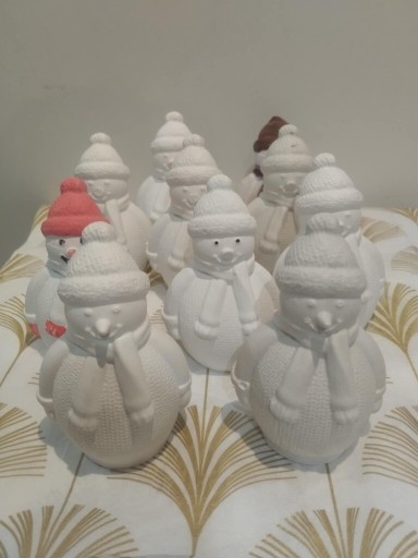 Zdjęcie oferty: Bałwanek z odlewu gipsowego 