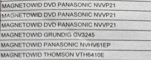 Zdjęcie oferty: Magnetowid Panasonic Grundig ... pakiet