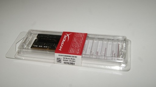 Zdjęcie oferty: NOWA Pamięć do laptopa HYPERX Impact 4GB DDR3-1600