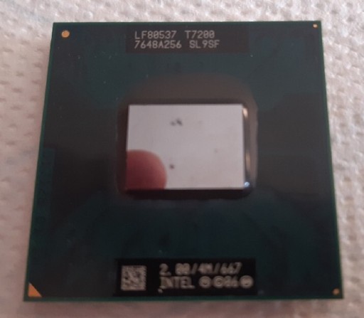 Zdjęcie oferty: Intel Core2Duo C2D T7200 2.0Ghz SL9SF 667Mhz