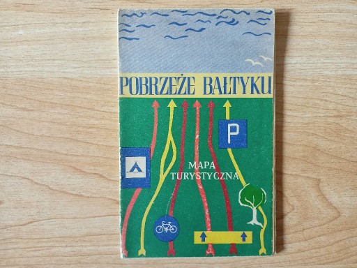 Zdjęcie oferty: Pobrzeże Bałtyku 1: 400 000 mapa turystyczna 1973