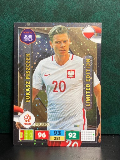 Zdjęcie oferty: ŁUKASZ PISZCZEK - LIMITED EDITION - RUSSIA 2018