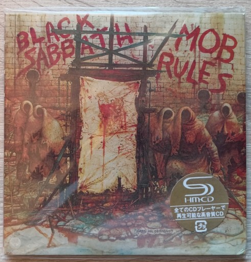 Zdjęcie oferty: BLACK SABBATH Mob Rules SHM 2 mini lp Japan