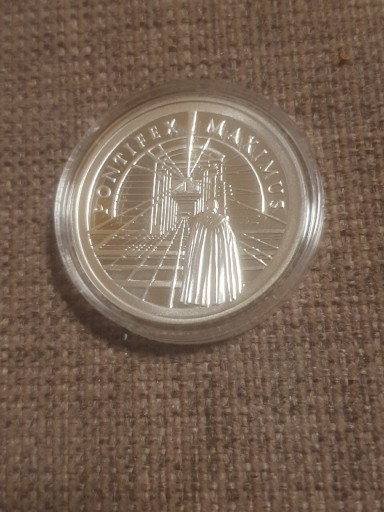 Zdjęcie oferty: 10zl 2002r Jan Pawel 2 Maximus moneta w idealnym s