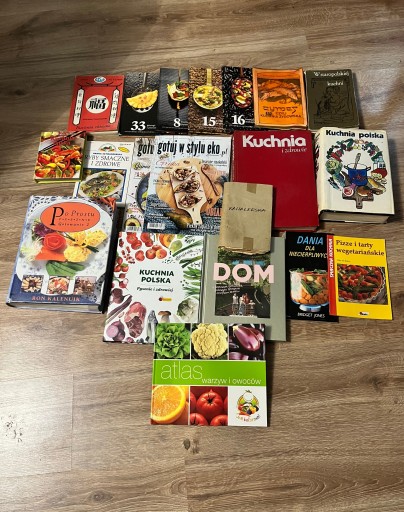 Zdjęcie oferty: Zestaw książek kucharskich każdego rodzaju