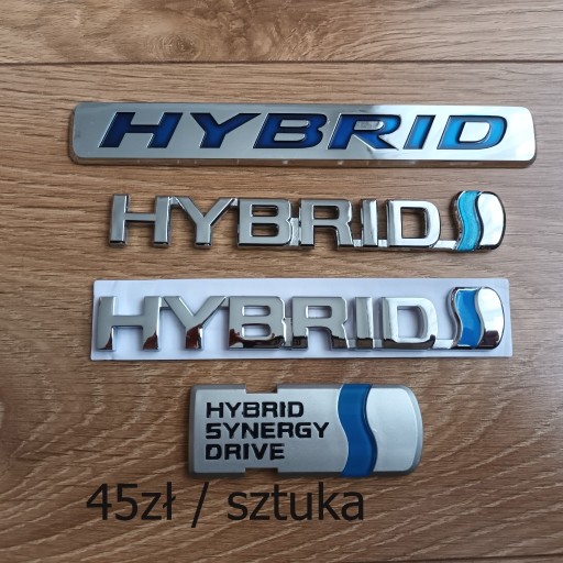 Zdjęcie oferty: Toyota emblemat Hybrid yaris rav4 corolla avensis