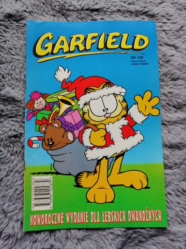 Zdjęcie oferty: IDEALNY Komiks Garfield 1/1999 1/99 Tm-Semic
