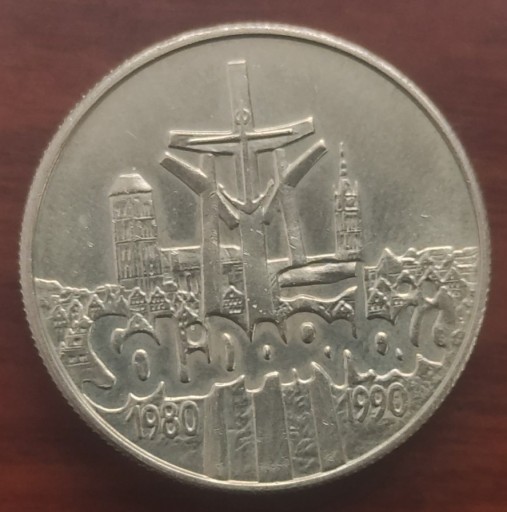 Zdjęcie oferty: Moneta 10000 zł Solidarność 1980 - 1990