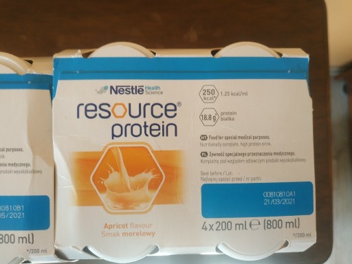 Zdjęcie oferty: Drinki proteinowe - RESOURCE PROTEIN - 8x4 /24 szt