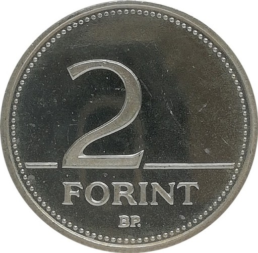 Zdjęcie oferty: Węgry 2 forint 1993, KM#693